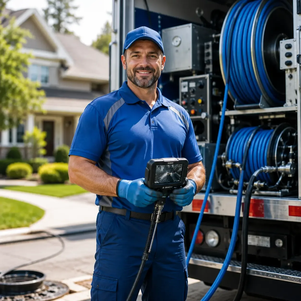 Local outdoor drain cleaning specialists in Jonesville, TX
